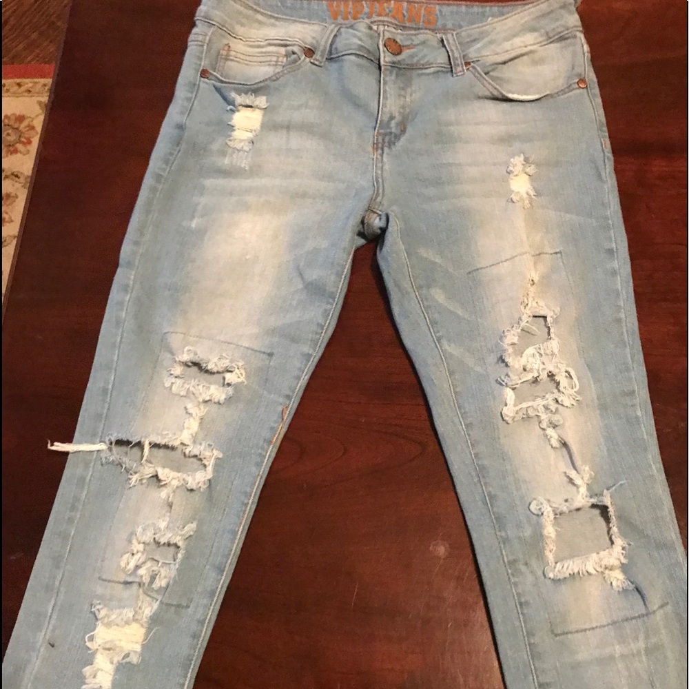 VIP distressed jeans - Picture 3 of 5